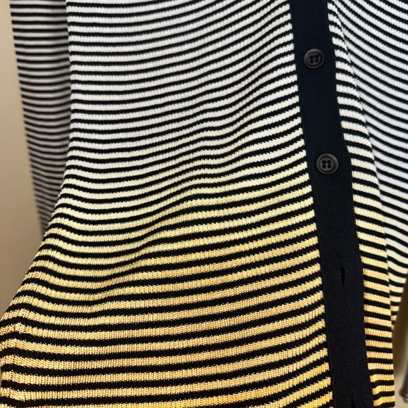 MISSONI JACQUARD-KNIT COTTON-BLEND CARDIGAN - Picture 4 of 8